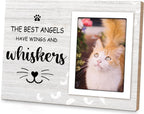 Cat Memorial Gifts for Loss of Cat, Cat Memorial Picture Frame, Cat Loss Sympath