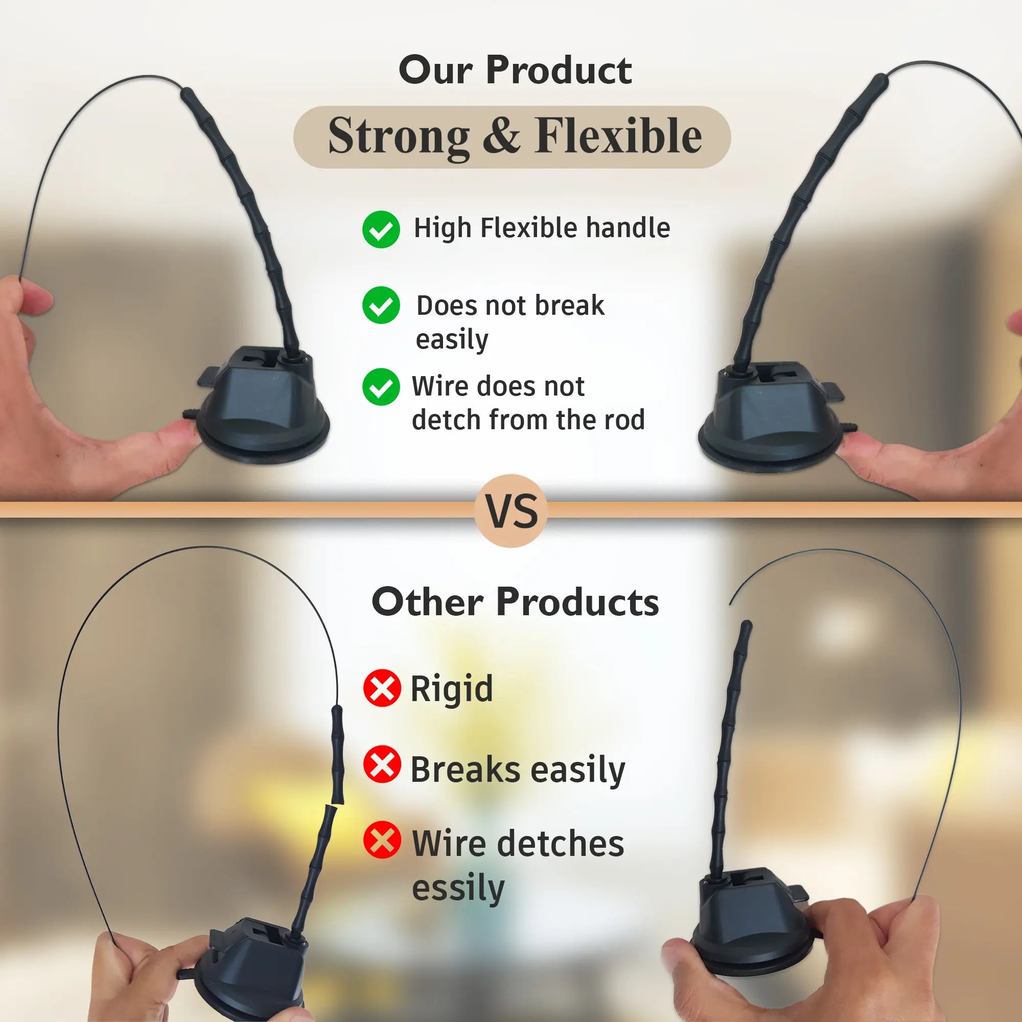 Cat Toy Wand Auto Interactive Toys for Indoor Cat 10 in 1 Hands-Free Natural Bird Feather Ball Toys, Suction Cup Pet Dancing Playing Toy