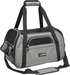 Pink Cat Carrier - Soft-Sided Travel Bag for Cats & Kittens (Up to 15 lbs)