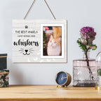 Cat Memorial Gifts for Loss of Cat, Cat Memorial Picture Frame, Cat Loss Sympath