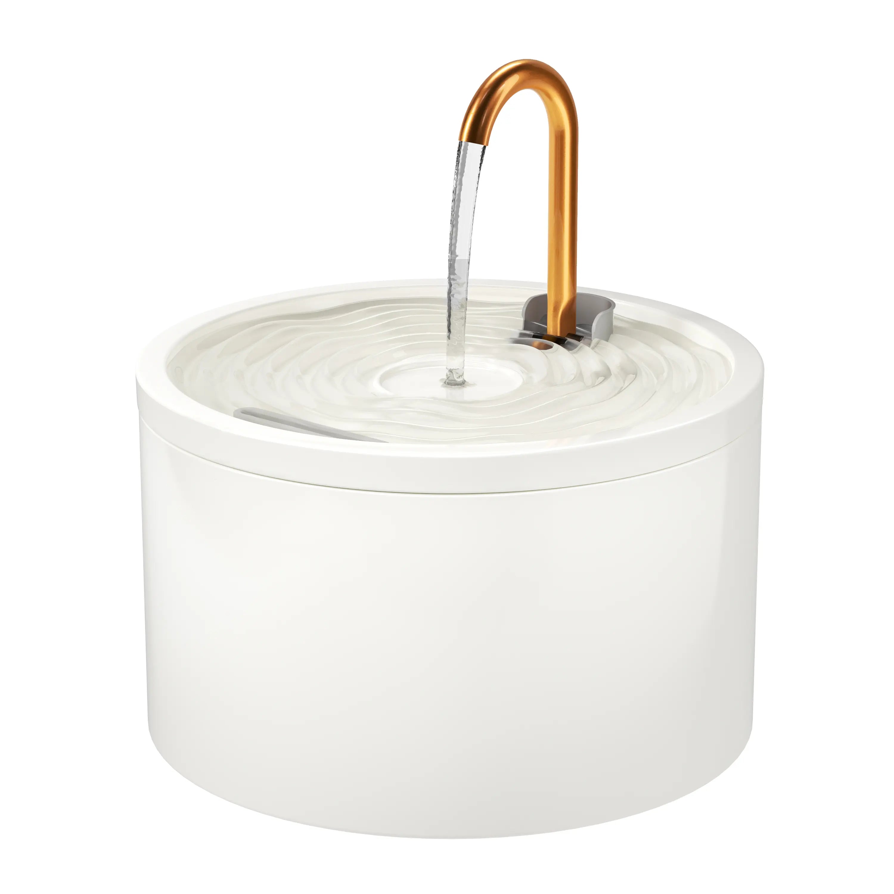Ceramic Cat Water Fountain — Modern Aesthetic Pet Drinking Fountain