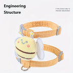 Cat Harness & Leash Set – H-Shape Escape-Proof Walking Gear
