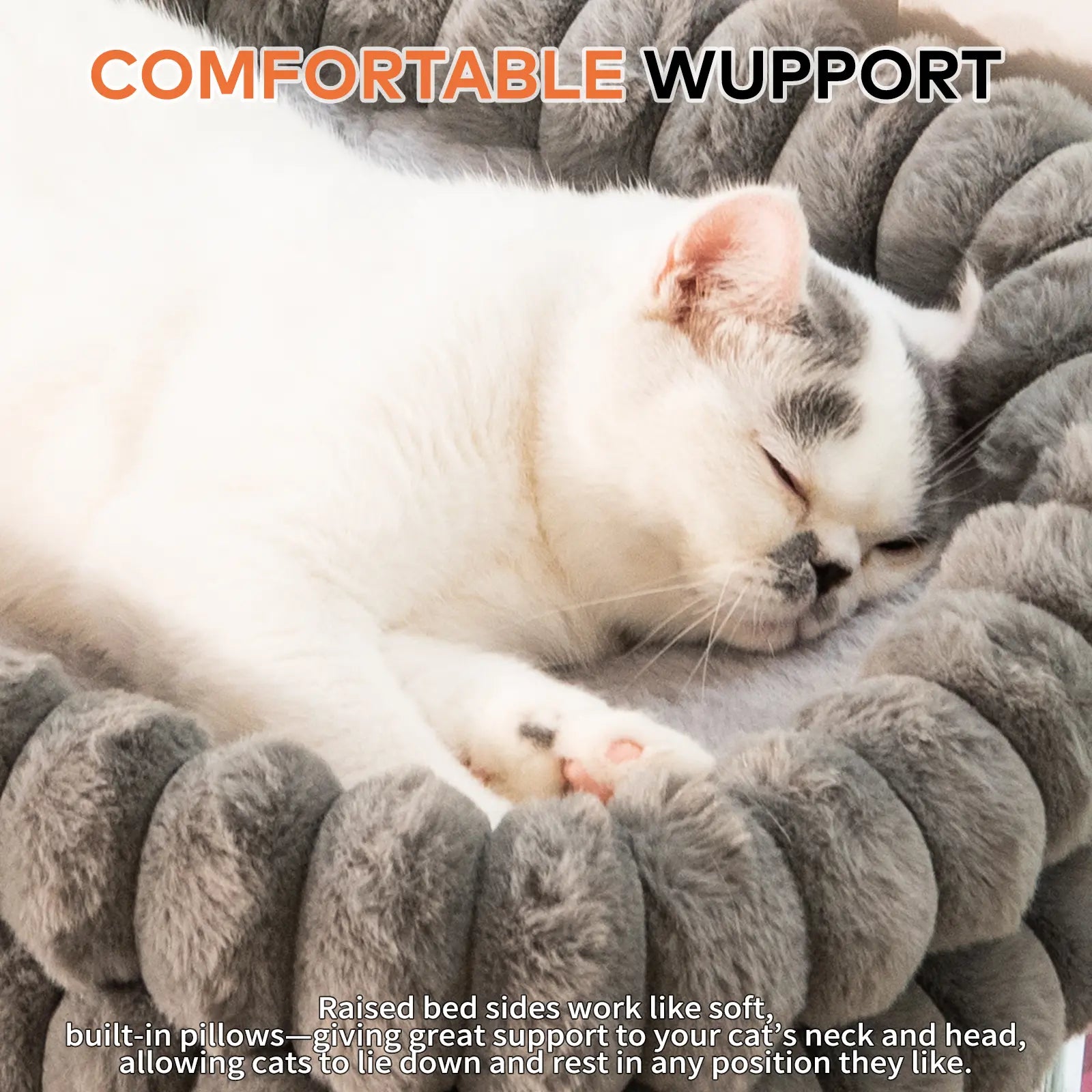 Folding Cat Hammock for Window - Cordless, Machine Washable Bed, Robust Metal Frame, Strong Suction Cups，Cat Window Perch for Cats and Small Dogs Tiktokshopspringglowup