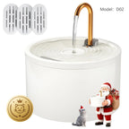 Ceramic Cat Water Fountain — Modern Aesthetic Pet Drinking Fountain
