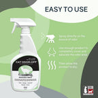 Cat Odor-Off Concentrate Pet Smell Odor Eliminator Bundle – Cat Odor Eliminator Concentrate for Pet Urine, Fresh or Original Scent - Odor Remover